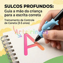 Kit Caligrafia 4 Cadernos + 7 Acessórios
