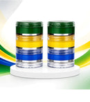 Pintura Facial - Verde, Amarelo e Azul - Maquiagem para Torcedor