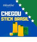 Pinta Rosto Verde e Amarelo Miss Rosê Copa do Mundo