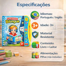 Livro Educativo Bilíngue - Toque e Som