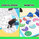 Quebra Cabeça Magnético de Fração