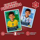 Figurinha personalizável Copa Do Mundo 2026