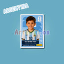 Figurinha personalizável Copa Do Mundo 2026