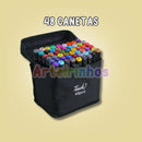 Kit de Canetas Pontas Duplas - Bobbie Goods