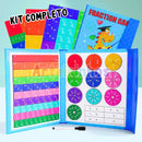 Quebra Cabeça Magnético de Fração