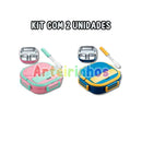 Lancheira Térmica Infantil com Pote Inox