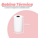 Kit 5 Rolos de Papel Térmico para Câmera Digital Infantil