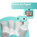 Kit 5 Rolos de Papel Térmico para Câmera Digital Infantil