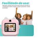Kit 5 Rolos de Papel Térmico para Câmera Digital Infantil