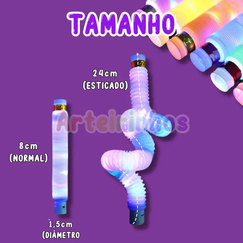 Tubos Coloridos Pop Light
